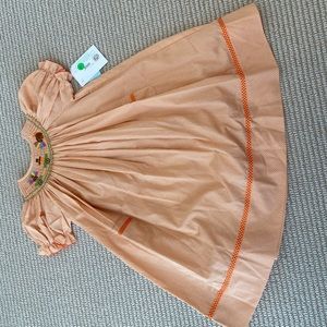 Precious NWT 4t smocked thanksgiving dress